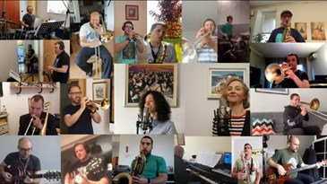 Big band HLK glazbom protiv koronavirusa