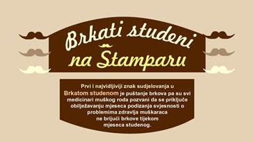 Pustite brkove u plemenite svrhe-podržite mjesec muškog zdravlja!