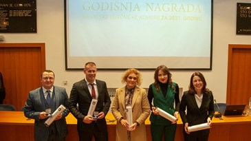 HLK dodijelila godišnje nagrade za 2021.