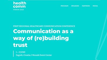 HealthComm Forum - prva regionalna konferencija s ciljem povratka povjerenja građana u zdravstvo
