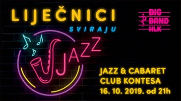 Drugi koncert Big banda HLK-a u Jazz i Cabaret klubu Kontesa