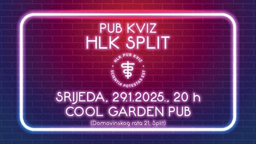 Pub kviz HLK-a u Splitu