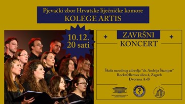 Pozivamo vas na koncert zbora Kolege artis