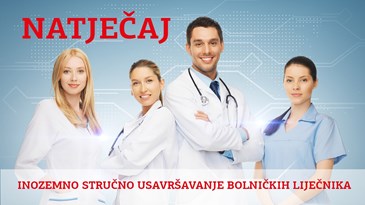 Natječaj HLK-a za inozemno stručno usavršavanje bolničkih liječnika 