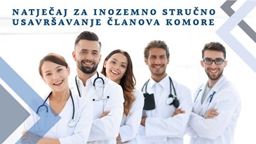 Natječaj za dodjelu novčanih sredstava za inozemno stručno usavršavanje članova HLK-a – Online prijave putem Portala za članove