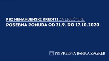 Posebna ponuda PBZ nenamjenskih kredita za članove HLK