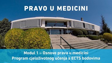 Na riječkom Pravnom fakultetu uskoro online program „Pravo u medicini“