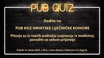 Pub kviz Hrvatske liječničke komore