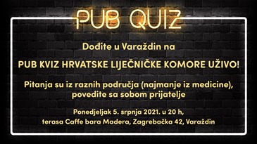 Pub kviz HLK-a uživo u Varaždinu!