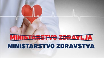 Ministarstvo zdravlja preimenovati u Ministarstvo zdravstva!