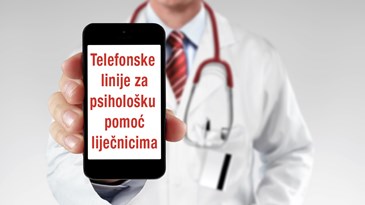 Telefonske linije za psihološku pomoć liječnicima