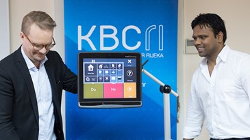 KBC Rijeka: prvi uređaj za komunikaciju pogledom u Hrvatskoj