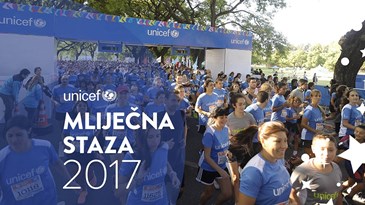 UNICEF poziva članove HLK-a na humanitarnu utrku Mliječna staza