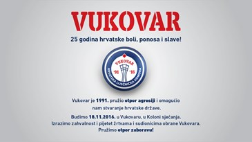 Budimo 18. studenoga  2016. dio vukovarske Kolone sjećanja 